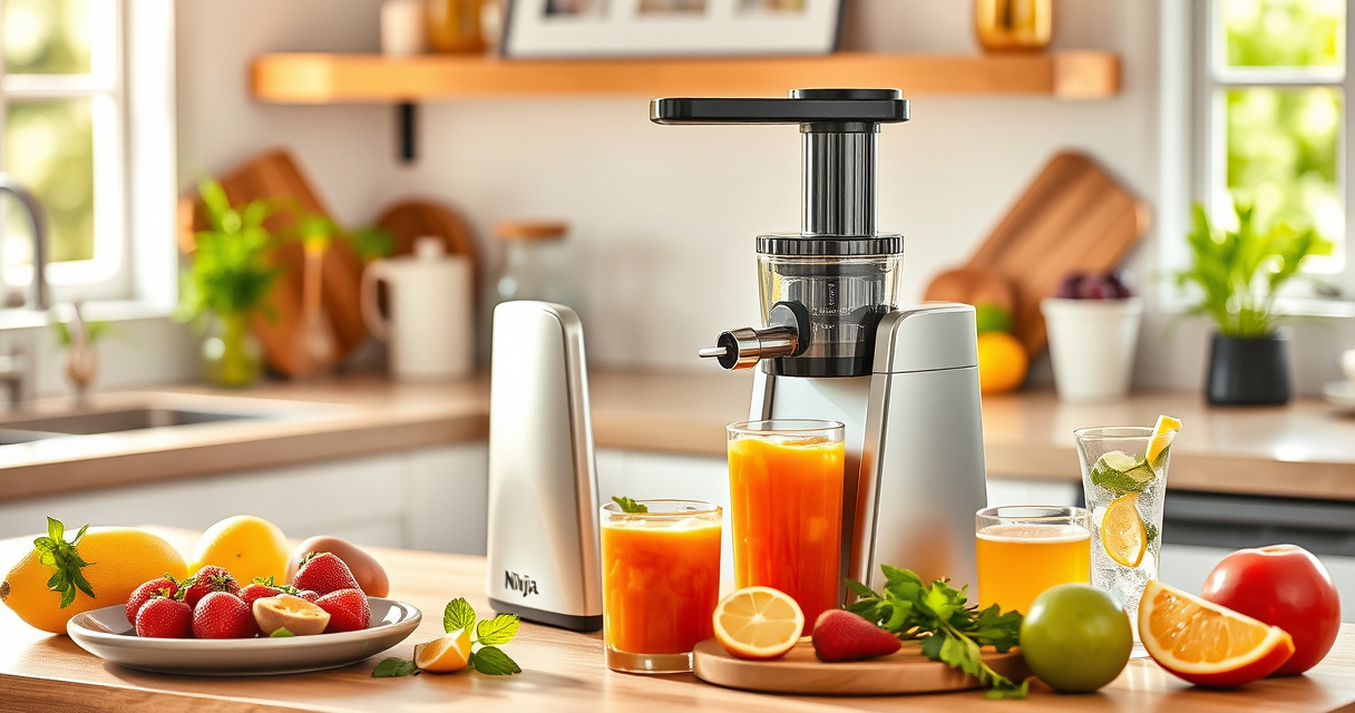 Refreshing Summer Recipes with the Ninja NeverClog Cold Press Juicer
