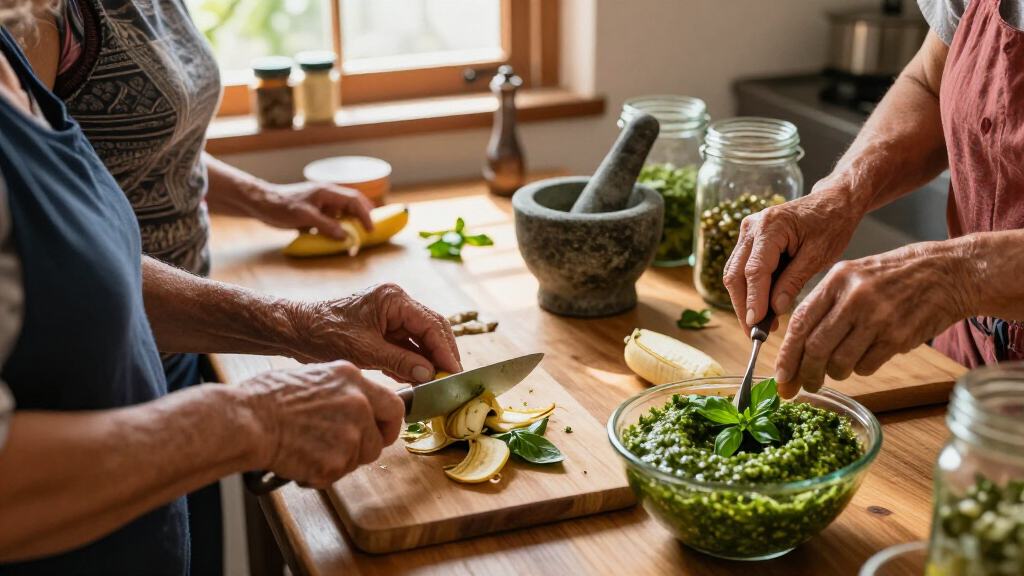 Seniors In Santiago Learn To Cook Using Food Waste