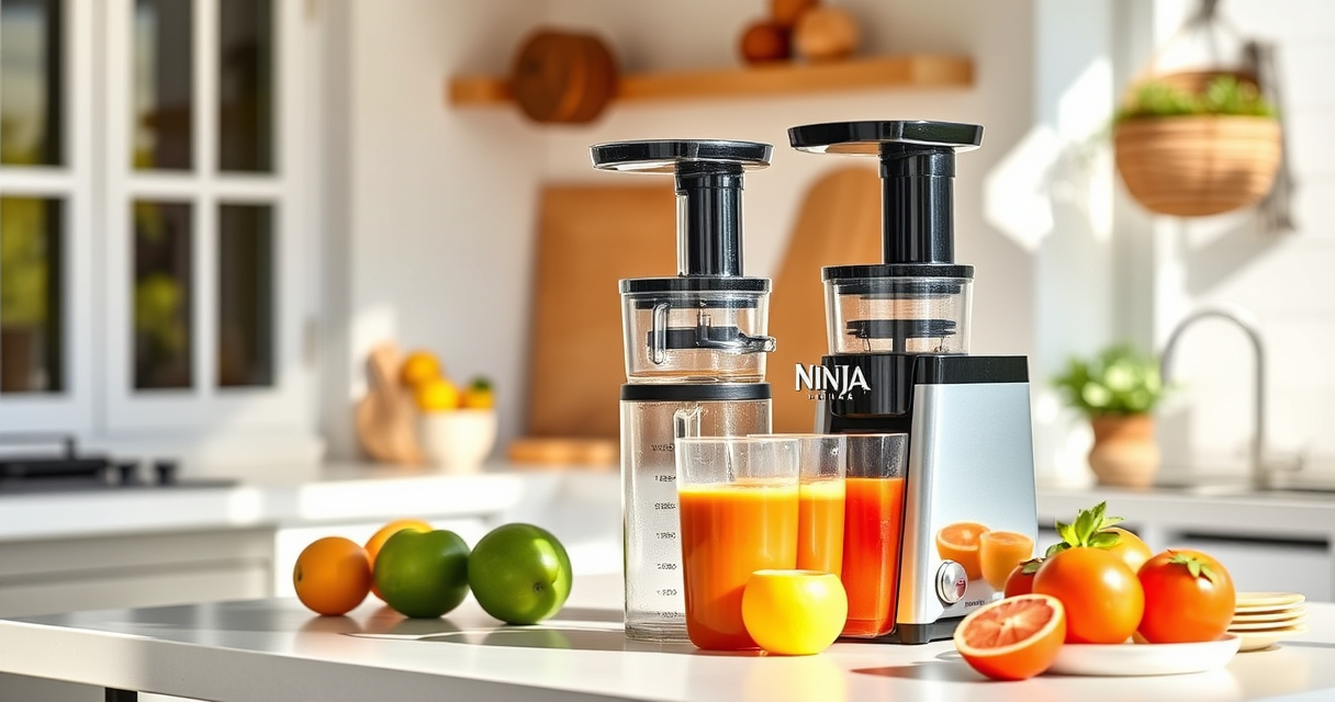 Summer Juicing Tips with the Ninja NeverClog Cold Press Juicer
