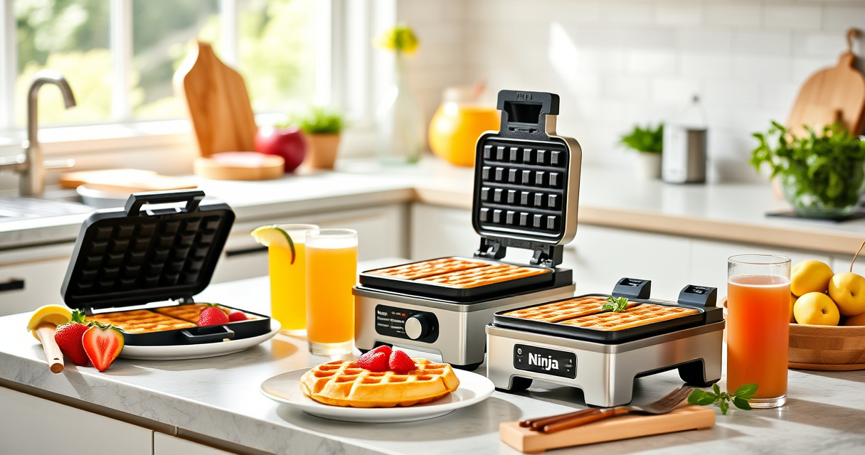 Sunny Summer Waffle Delights with the Ninja Belgian Waffle Maker Pro