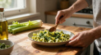 Trofie Al Pesto Di Sedano