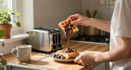 Ferrero Launches Nutella-filled Frozen Waffles