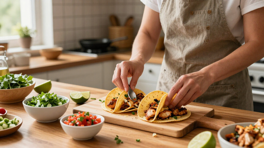 Simple Chicken Tacos